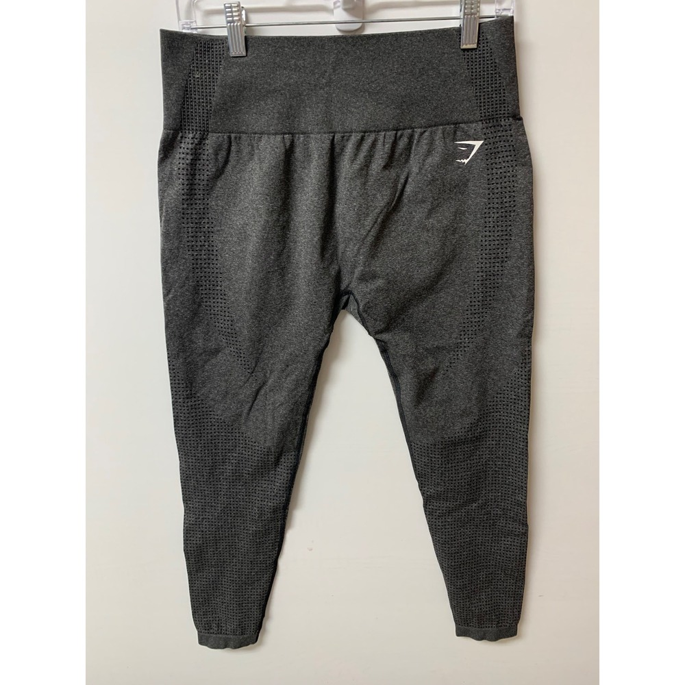 Gymshark‎ Vital Seamless Leggings Charcoal Grey Marl High Waist Womens XXL